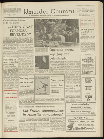 IJmuider Courant 1971-11-16