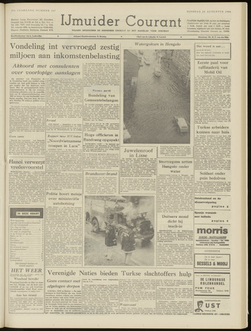 IJmuider Courant 1966-08-23