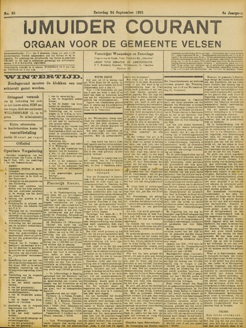 IJmuider Courant 1921-09-24