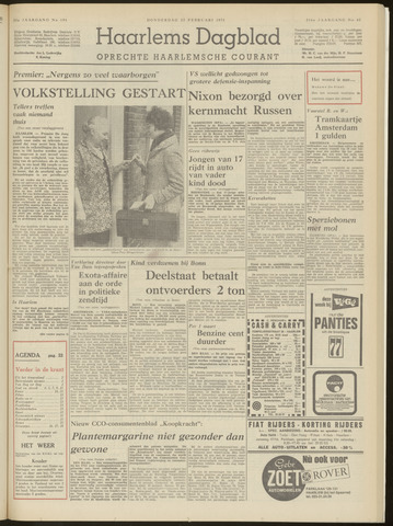 Haarlem's Dagblad 1971-02-25