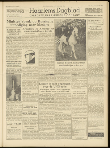 Haarlem's Dagblad 1961-09-14
