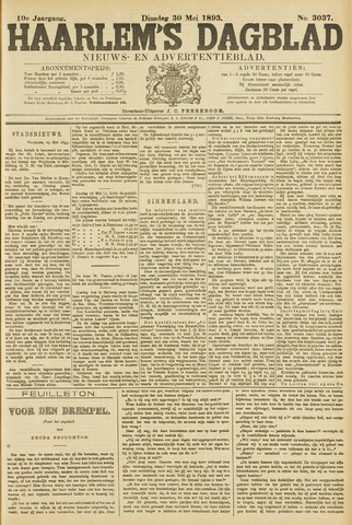 Haarlem's Dagblad 1893-05-30