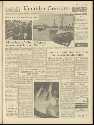 IJmuider Courant 1961-05-26