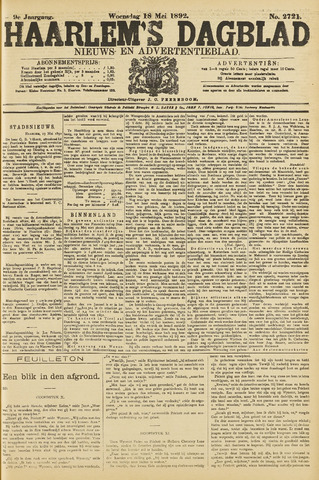 Haarlem's Dagblad 1892-05-18