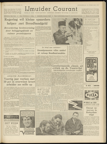 IJmuider Courant 1965-02-18