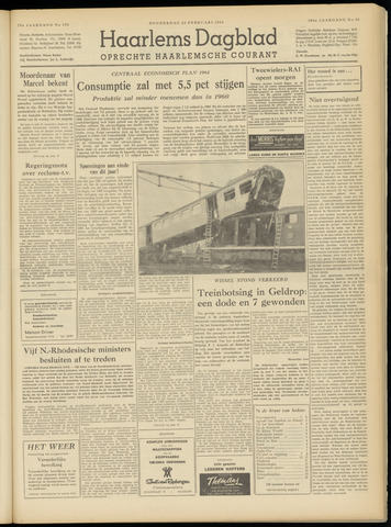 Haarlem's Dagblad 1961-02-23