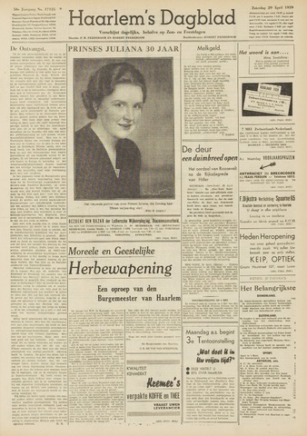 Haarlem's Dagblad 1939-04-29