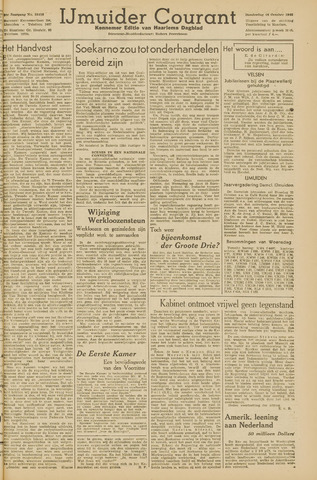 IJmuider Courant 1945-10-18