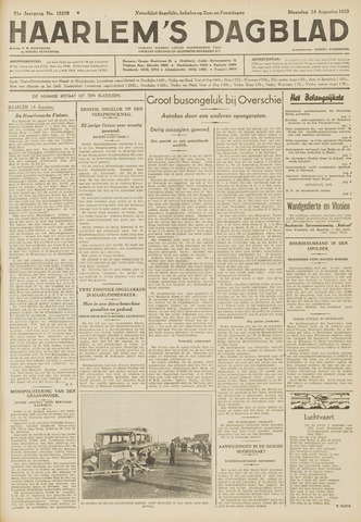 Haarlem's Dagblad 1933-08-14