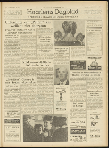 Haarlem's Dagblad 1964-11-28