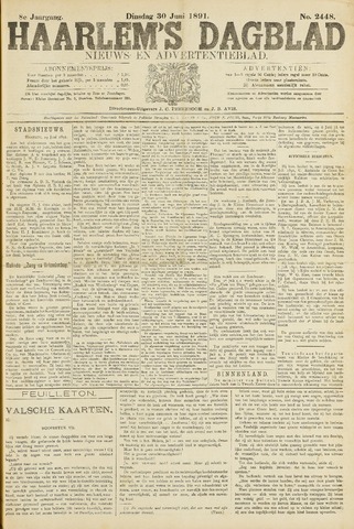 Haarlem's Dagblad 1891-06-30