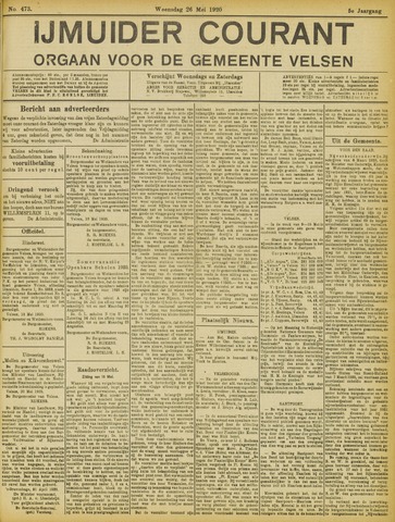 IJmuider Courant 1920-05-26