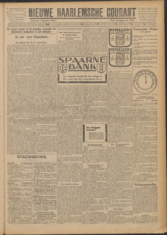 Nieuwe Haarlemsche Courant 1926-08-07