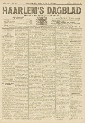 Haarlem's Dagblad 1914-05-12