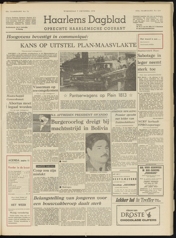 Haarlem's Dagblad 1970-10-07