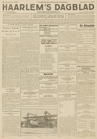 Haarlem's Dagblad 1933-06-17