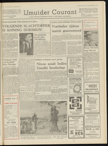 IJmuider Courant 1971-11-29