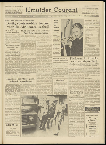 IJmuider Courant 1963-05-27