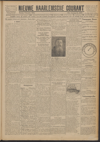 Nieuwe Haarlemsche Courant 1926-12-07