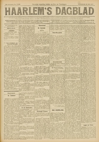 Haarlem's Dagblad 1917-05-30