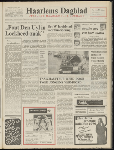 Haarlem's Dagblad 1976-03-09