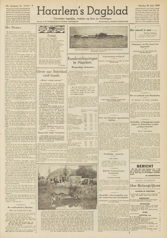 Haarlem's Dagblad 1939-06-20