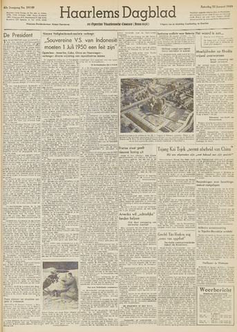 Haarlem's Dagblad 1949-01-22