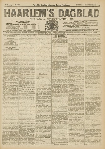 Haarlem's Dagblad 1909-11-18