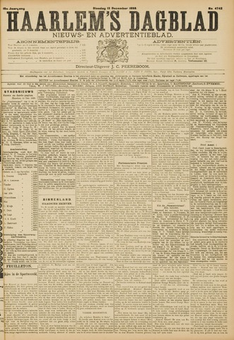 Haarlem's Dagblad 1898-12-13