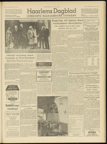 Haarlem's Dagblad 1961-06-21