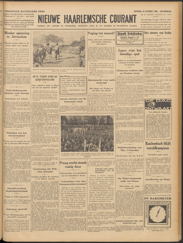 Nieuwe Haarlemsche Courant 1938-10-22