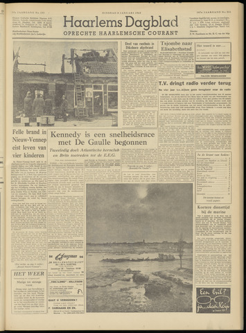 Haarlem's Dagblad 1963-01-08