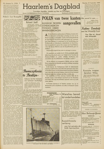 Haarlem's Dagblad 1939-09-18
