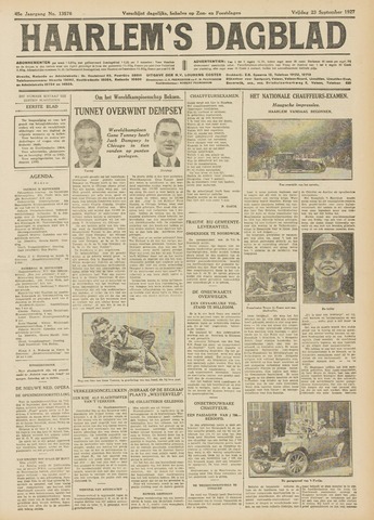 Haarlem's Dagblad 1927-09-23