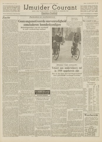 IJmuider Courant 1956-01-31