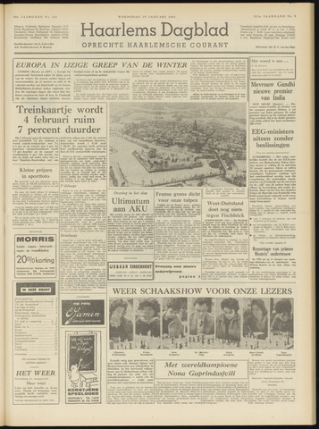 Haarlem's Dagblad 1966-01-19
