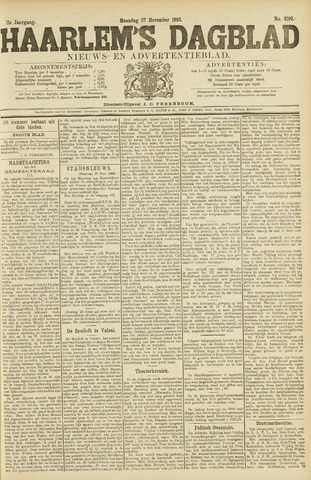 Haarlem's Dagblad 1893-11-27