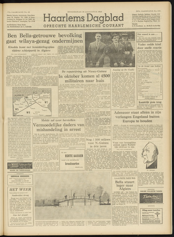 Haarlem's Dagblad 1962-08-30