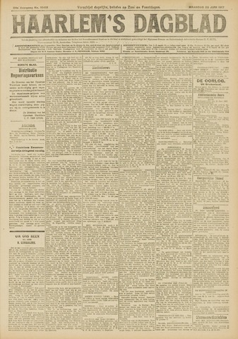 Haarlem's Dagblad 1917-06-25