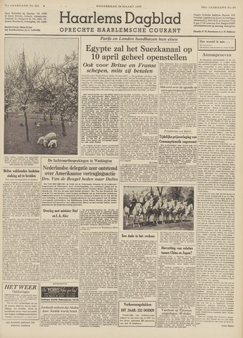 Haarlem's Dagblad 1957-03-28