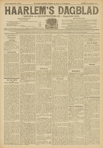 Haarlem's Dagblad 1917-01-09