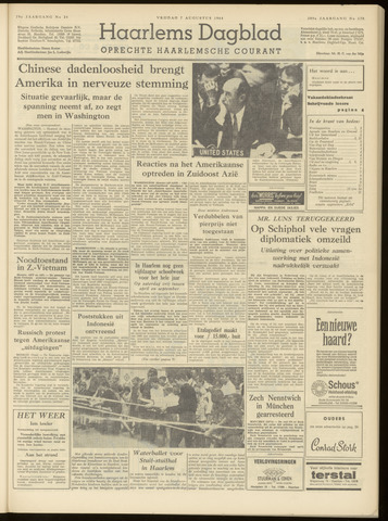 Haarlem's Dagblad 1964-08-07
