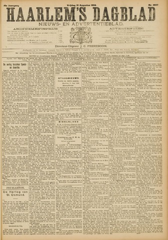 Haarlem's Dagblad 1898-08-12