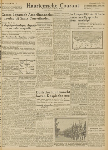 Haarlemsche Courant 1942-10-28