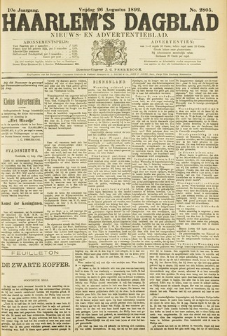 Haarlem's Dagblad 1892-08-26