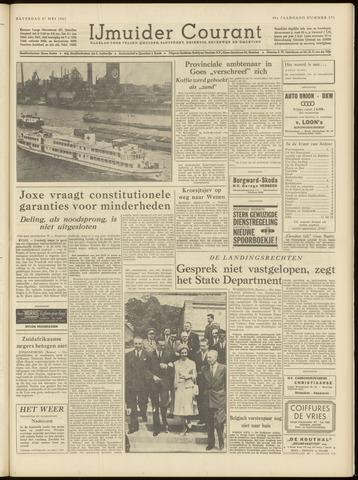 IJmuider Courant 1961-05-27