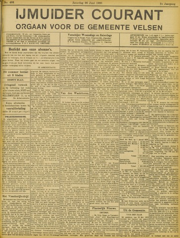 IJmuider Courant 1920-06-26
