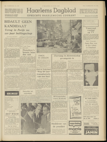 Haarlem's Dagblad 1968-06-10