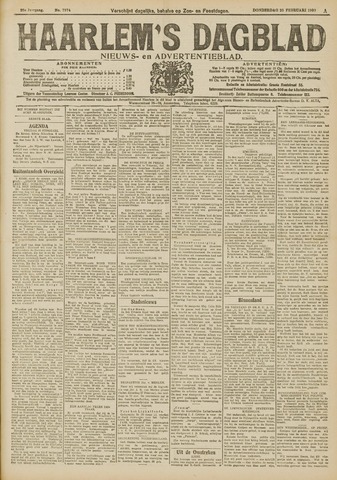 Haarlem's Dagblad 1909-02-25