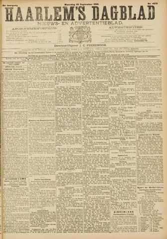 Haarlem's Dagblad 1898-09-26